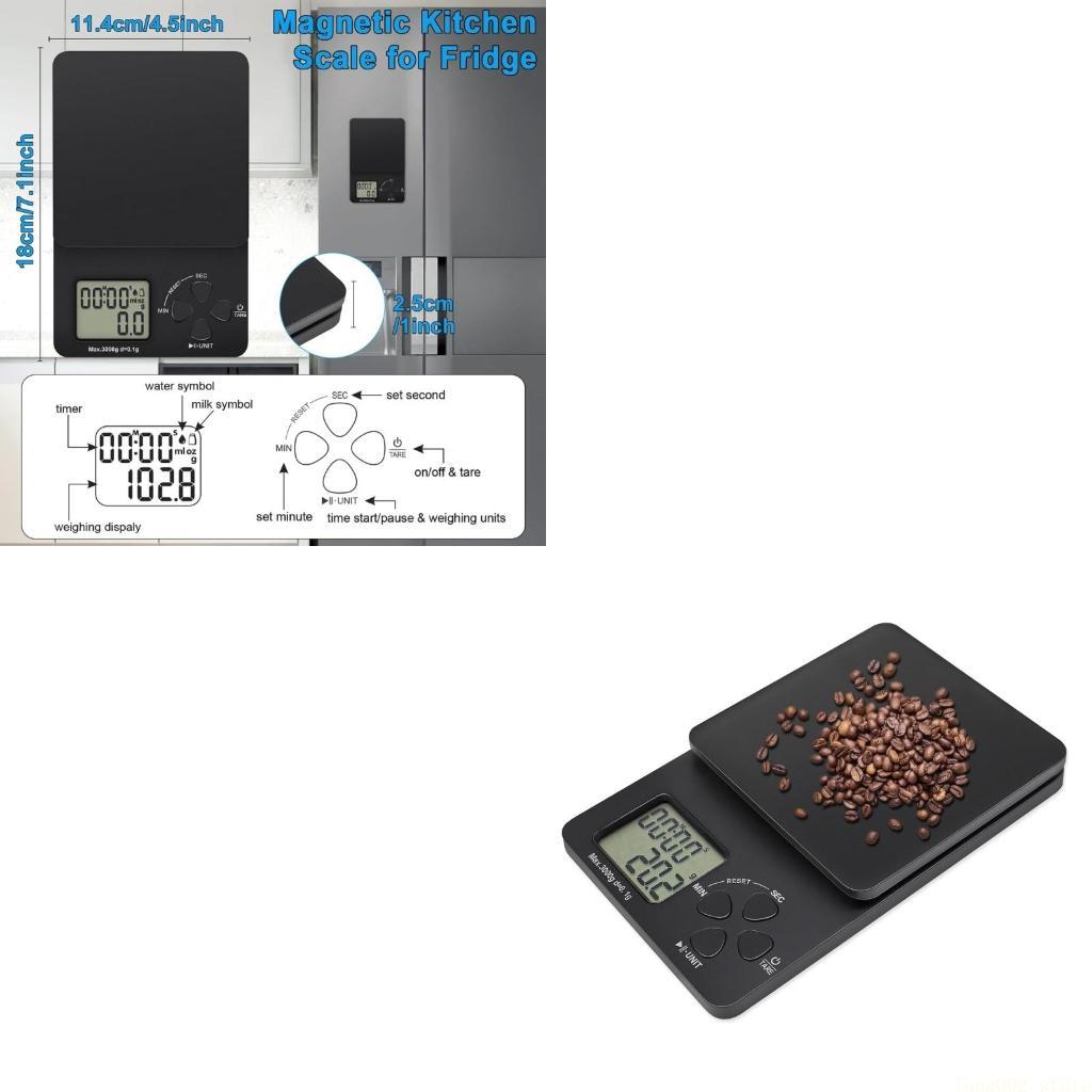 Scale Drip Timer - D0AB Coffee Scale with Timer 0.1g