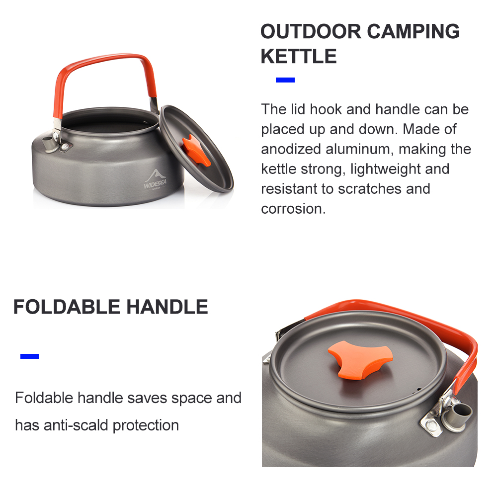 Widesea 1.1L 2L1.5L Camping Wa - Coffee Equipment For Camping ulasan dan harga