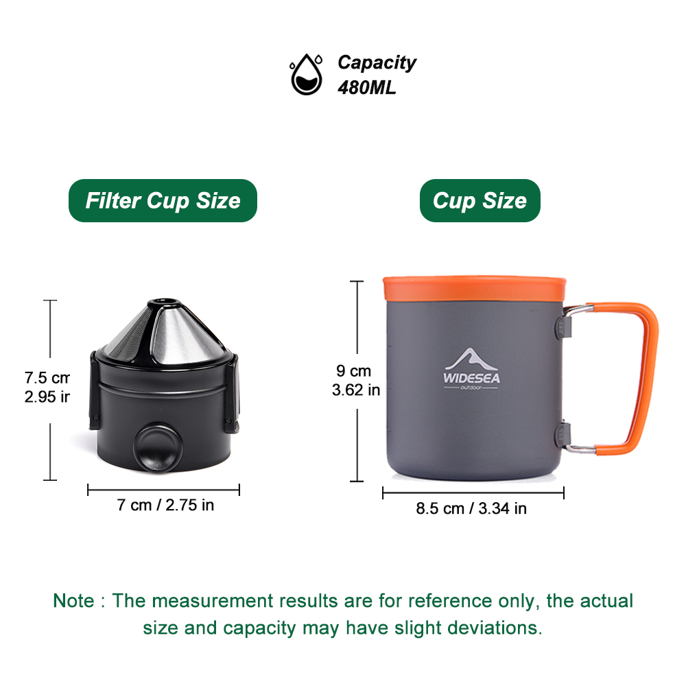 Camping Tableware Outdoor Cook - Coffee Equipment For Camping ulasan dan harga