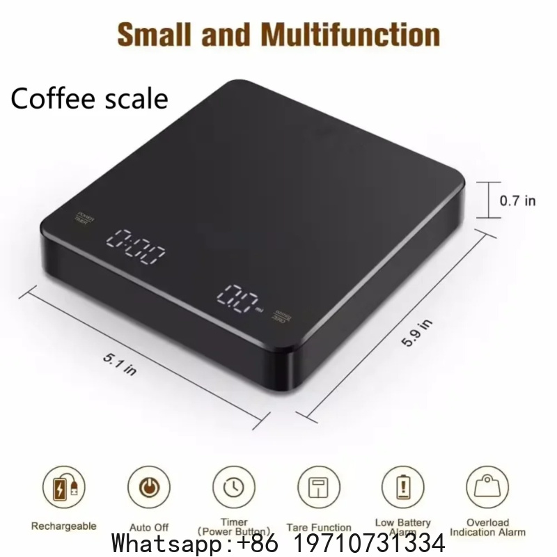 New Digital Espresso Coffee Sc - Scale Drip Timer ulasan dan harga