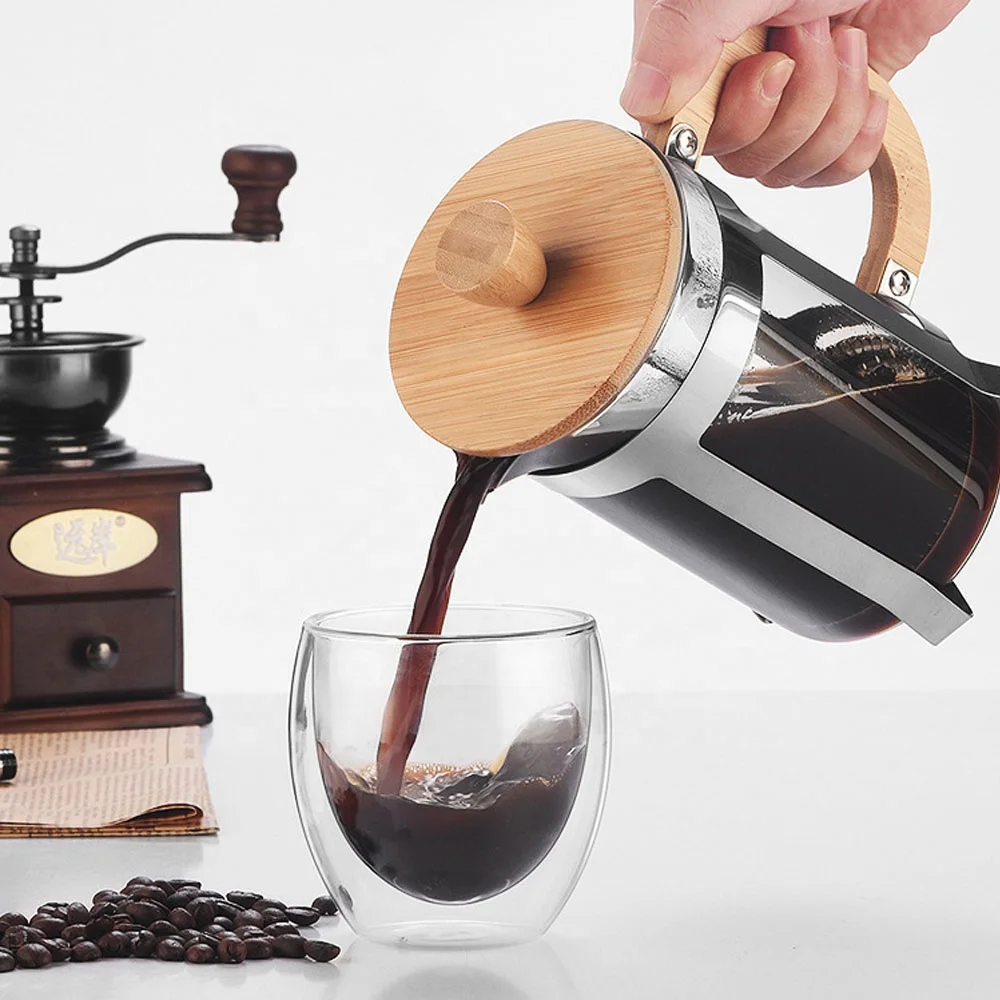 350/600ml Stainless Steel Pres - Coffee Equipment For Camping ulasan dan harga