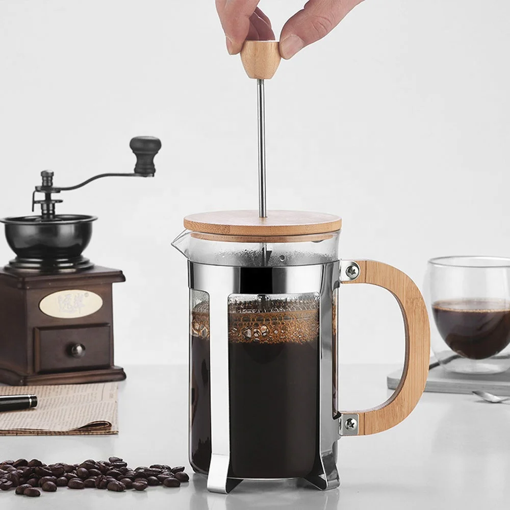 350/600ml Stainless Steel Pres - Coffee Equipment For Camping ulasan dan harga