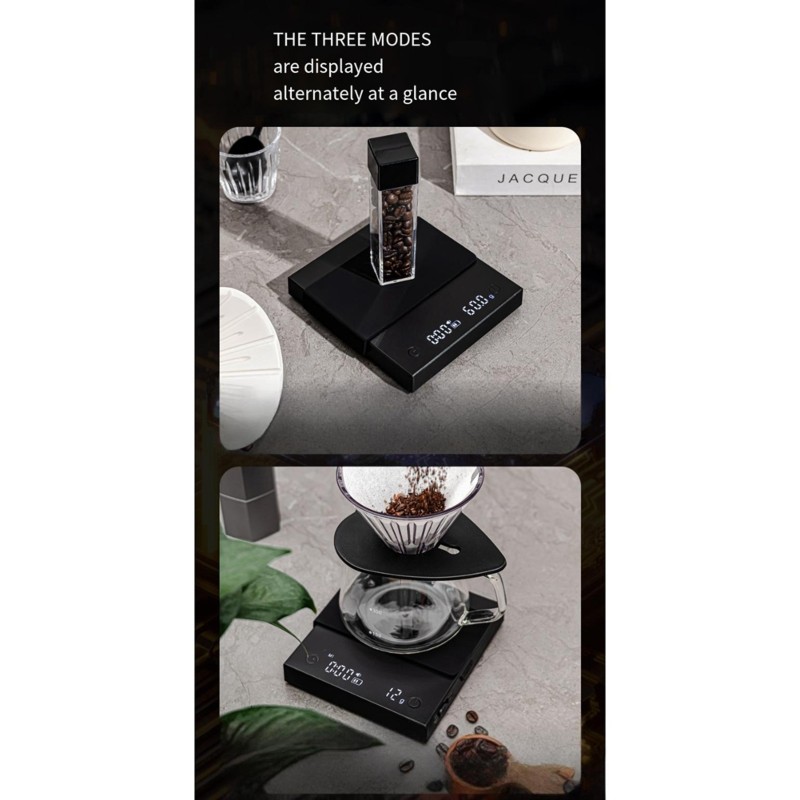 ABMR-Coffee Scale 0.1G Precisi - Scale Drip Timer ulasan dan harga