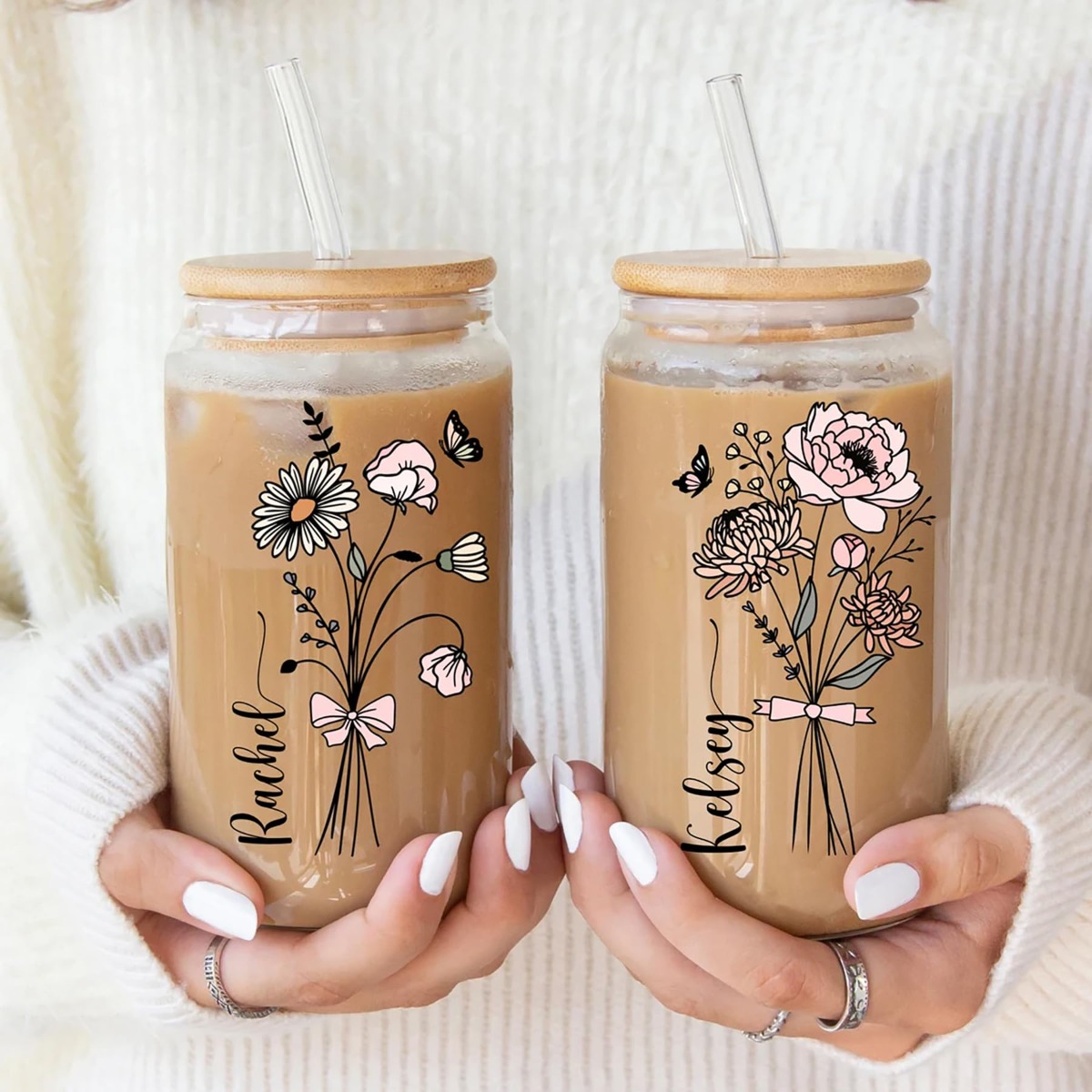 Customized Cute Cup Bottle Wit - Coffee Equipment For Camping ulasan dan harga