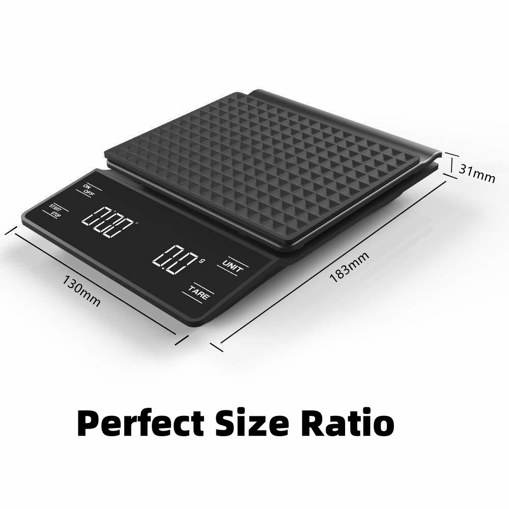 Digital Multifunction Coffee S - Scale Drip Timer ulasan dan harga