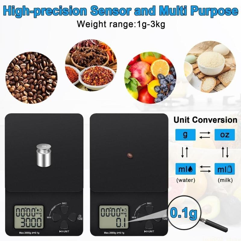 D0AB Coffee Scale with Timer 0 - Scale Drip Timer ulasan dan harga