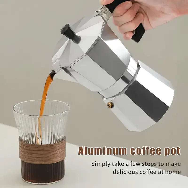 Classic Aluminum Moka Pot 50-3 - Coffee Equipment For Camping ulasan dan harga