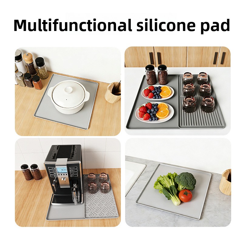 Silicone Coffee Machine Mat No - Coffee Equipment Tray ulasan dan harga