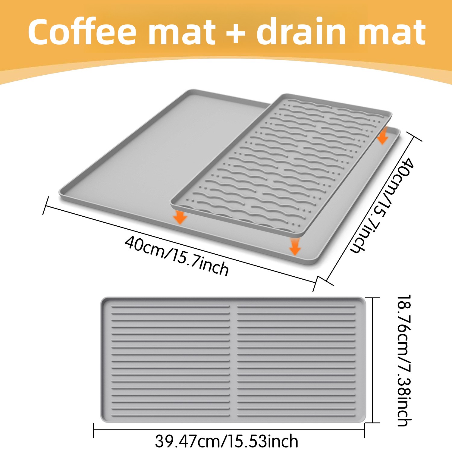 Silicone Coffee Machine Mat No - Coffee Equipment Tray ulasan dan harga