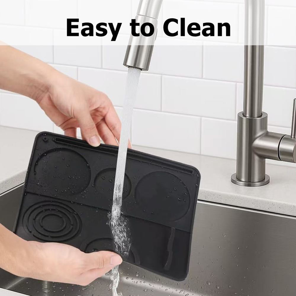 Silicone Coffee Maker Mat 3 in - Coffee Equipment Tray ulasan dan harga