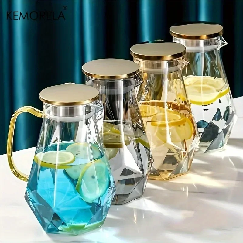 1PCS Diamond Texture Glass Tea - Coffee Equipment For Camping ulasan dan harga