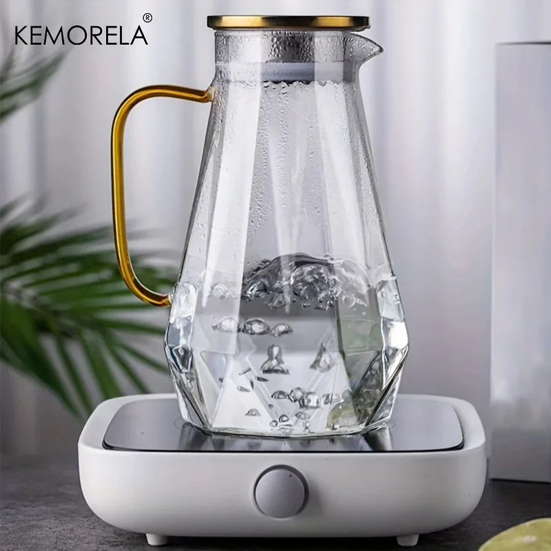 1PCS Diamond Texture Glass Tea - Coffee Equipment For Camping ulasan dan harga
