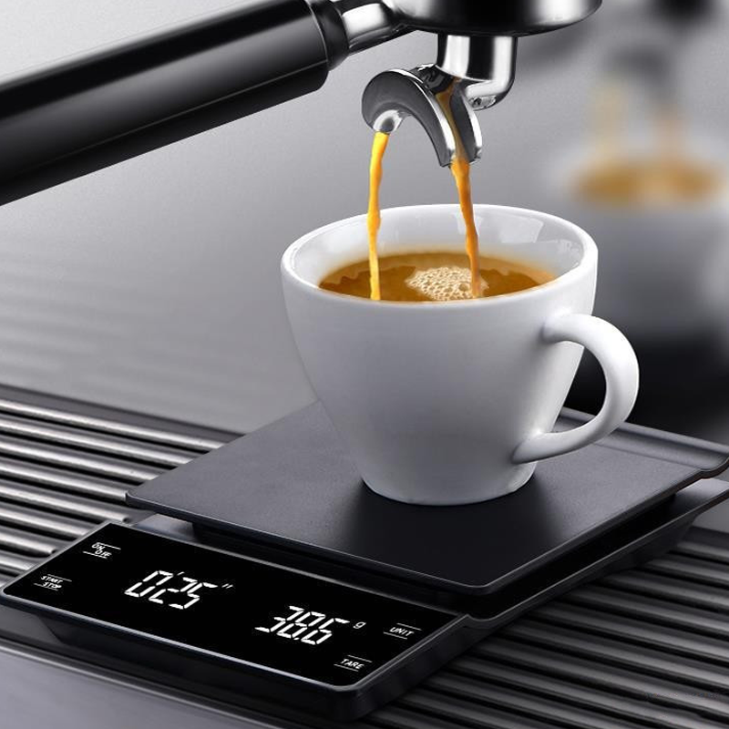 3kg/0.1g Coffee Scale with Tim - Scale Drip Timer ulasan dan harga