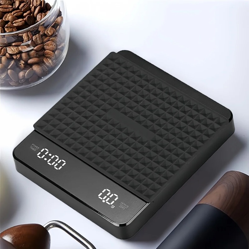 Precision Coffee Scale 0.1g, W - Scale Drip Timer ulasan dan harga